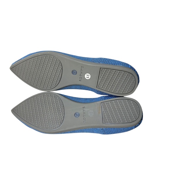 Rothy’s lapis blue python shoes rare 6.5 - Picture 8 of 8